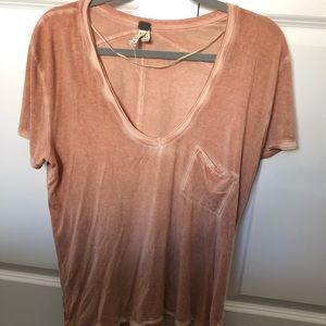 Free people v-neck t-shirt